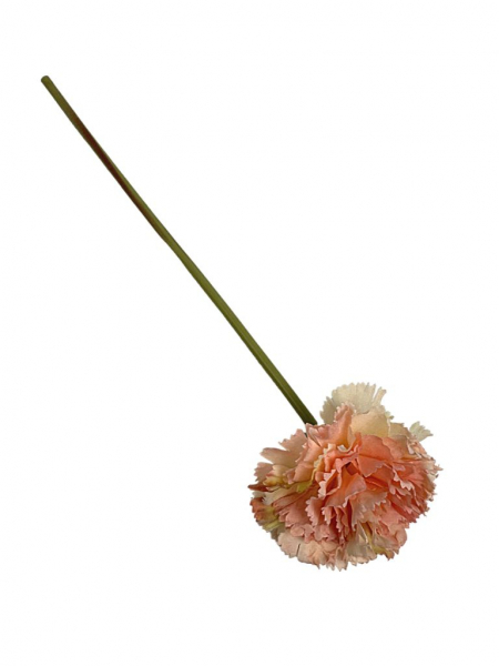 Goździk pojedynczy gałązka 31 cm pudrowy róż