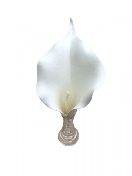Kalia kwiat wyrobowy 18 cm biała