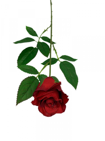 Róża gałązka 59 cm czerwona