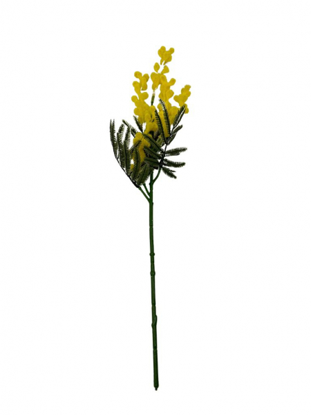 Mimoza gałązka 41 cm żółta