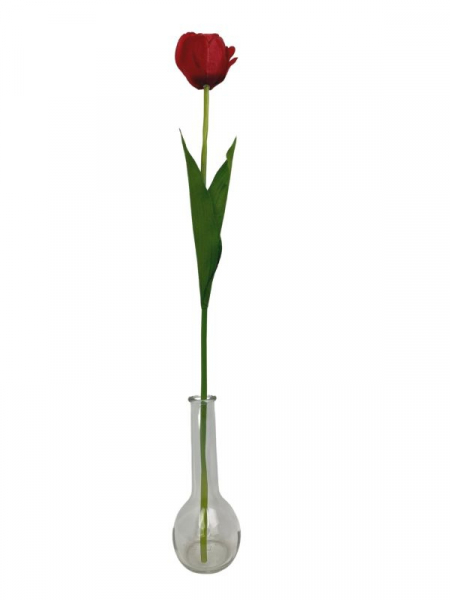 Tulipan gałązka 58 cm czerwony