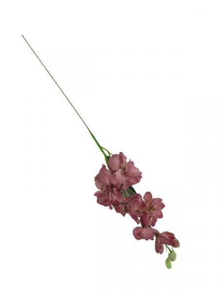 Ostróżka gałązka 44 cm brudny róż
