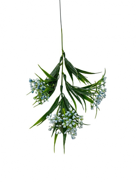 Dodatek Chlorofitum gałązka 44 cm jasno niebieski