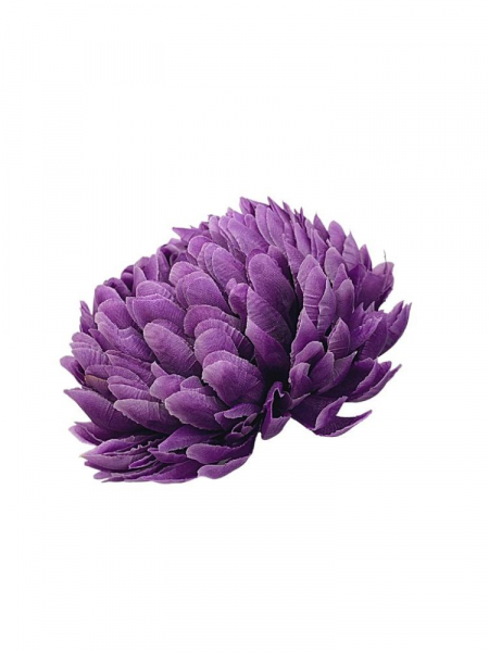 Chryzantema kwiat wyrobowy 16 cm fioletowa