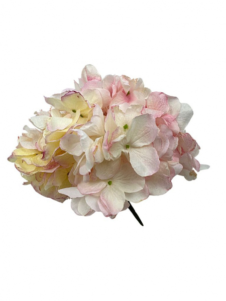 Hortensja główka na piku XL 25 cm jasny róż