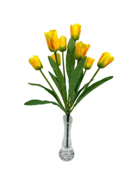 Tulipany bukiet 36 cm żółte