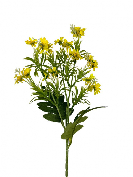 Rumianki gałązka kwitnąca 70 cm żółte