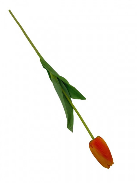Tulipan kwiat pojedynczy 67 cm pomarańczowy