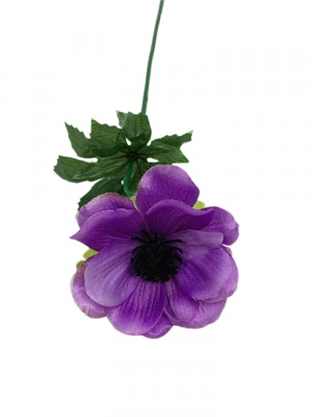 Anemon gałązka 34 cm fioletowy