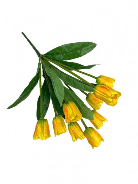 Tulipany bukiet 36 cm żółte