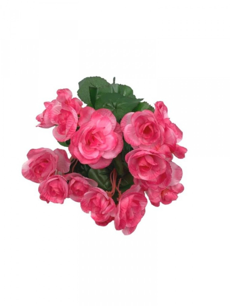 Begonia bukiet 31 cm różowa