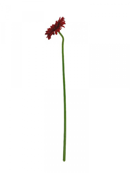 Gerbera gałązka 49 cm czerwona