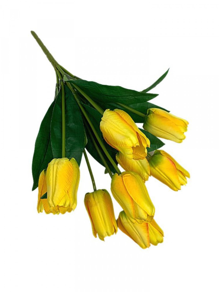 Tulipany bukiet 47 cm żółte