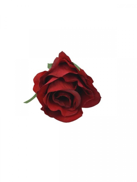 Róża główka 6 cm czerwony