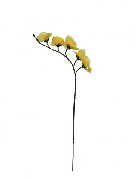 Storczyk mini gałązka 41 cm żółty
