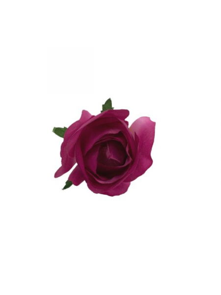 Róża główka 7 cm fuksjowa