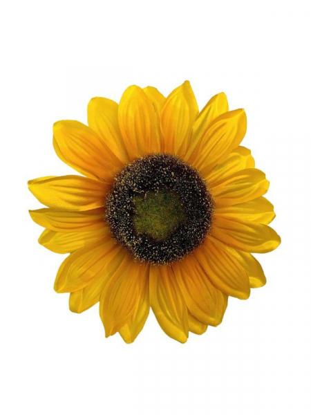 Słonecznik główka 14 cm żółty