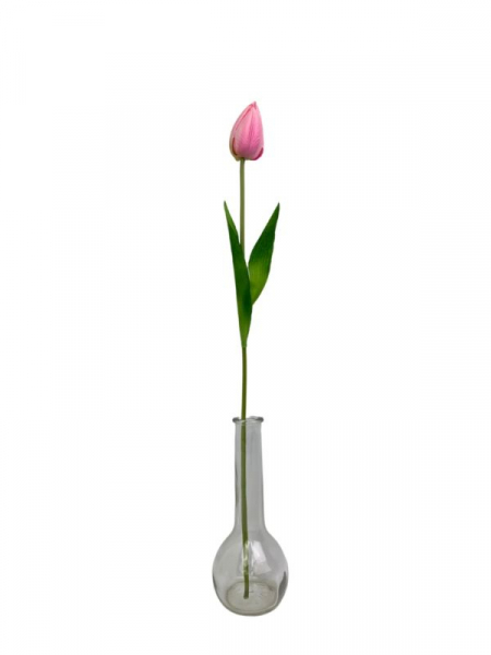 Tulipan kwiat pojedynczy 50 cm różowy