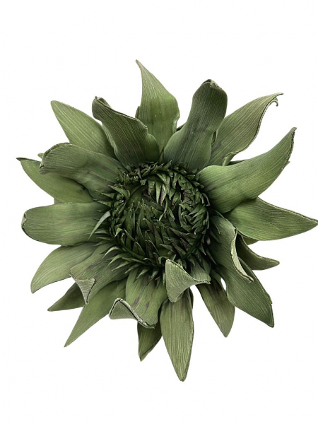 Egzotyczny kwiat piankowy 82 cm zielony