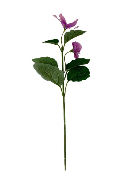 Bratek gałązka 33 cm jasny fiolet róż