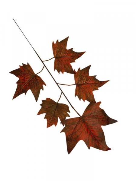 Klon liście gałązka 54 cm jesienny