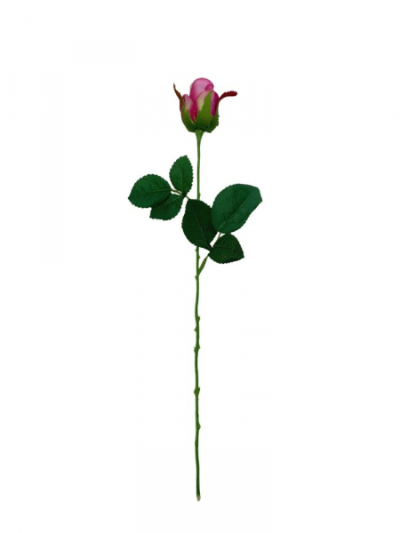 Róża kwiat pojedynczy 42 cm fuksjowa