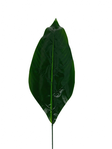 Liść bananowca nabłyszczany 64 cm zielony