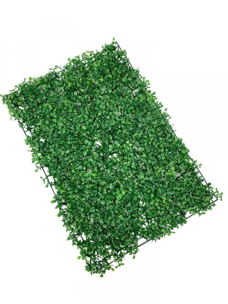 Mata plastikowa bukszpanowa 60 cm x 40 cm zielona