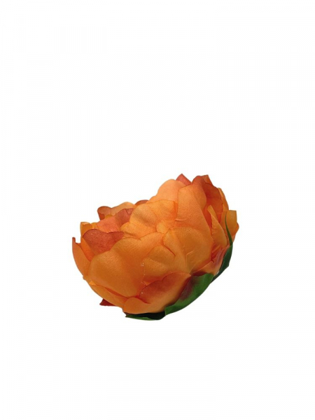 Piwonia główka 12 cm pomarańczowa